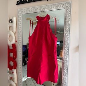 Anthropologie Vibrant Red Garment